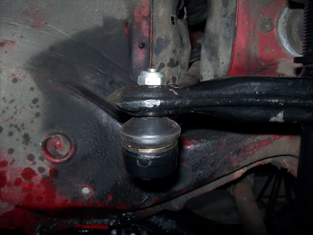 What am I doing wrong with this tie rod end nut.... Automobiles Forum